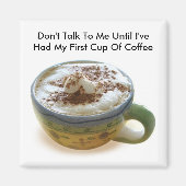 Coffee Fridge Magnet (Voorkant)