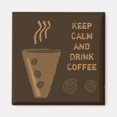 Coffee Fridge Magnet (Voorkant)