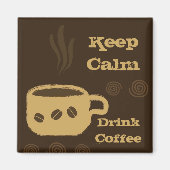 Coffee Fridge Magnet (Voorkant)