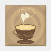 Coffee Fridge Magnet (Voorkant)