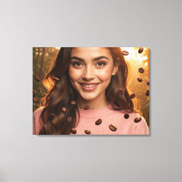 COFFEE FUN - CANVAS AFDRUK