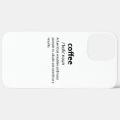 Coffee Funny Dictionary Definition Case-Mate iPhone Case (Achterkant / Rechts)
