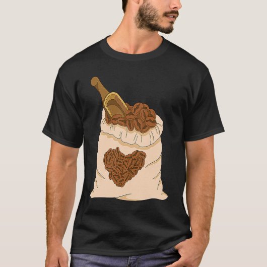 Coffee Funny Gezegde Coffee Drinker Espresso Coffe T-shirt (Voorkant)