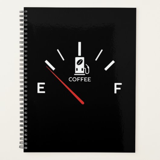 Coffee Gage Planner – Productiviteit Aangedreven (Voorkant)