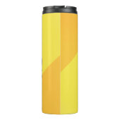 Coffee Gamer Anime Boy Yellow Aesthetic Art Thermosbeker (Achterkant)