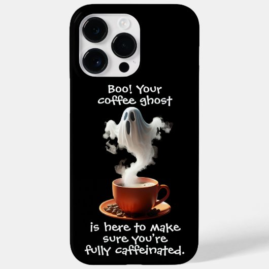 Coffee Ghost Case-Mate iPhone Case (Achterkant)