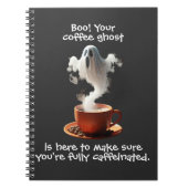 Coffee Ghost Notitieboek (Voorkant)