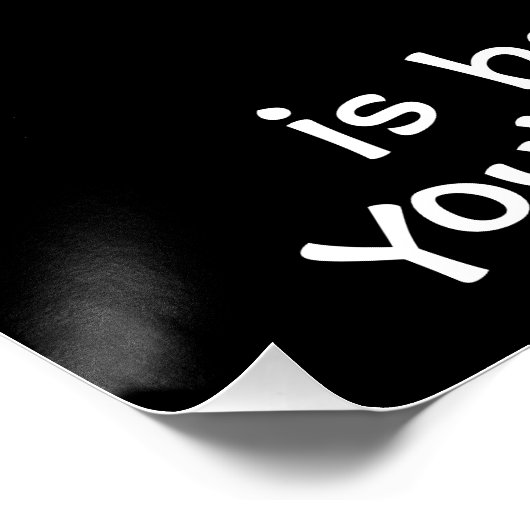 Coffee Ghost Perfect Poster (Hoek)