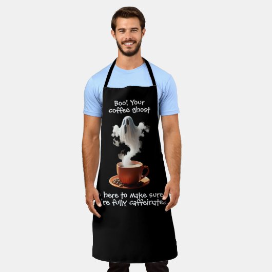 Coffee Ghost Schort (Gedragen)