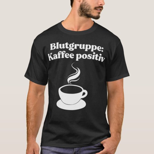 Coffee gift idee t-shirt (Voorkant)
