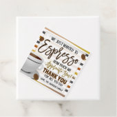 Coffee Gift Label (In situ)