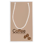 Coffee Girl Gift Bag Klein Cadeauzakje (Achterkant)