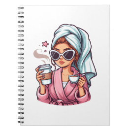 Coffee Girl Notebook Notitieboek
