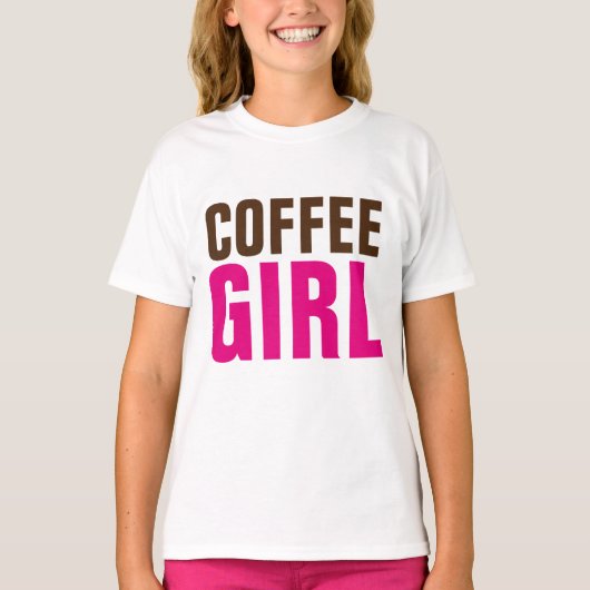 COFFEE GIRL T-shirts (Voorkant)