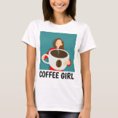 COFFEE GIRL T-shirts (Voorkant)