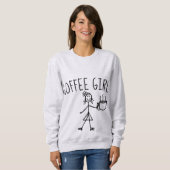 COFFEE GIRL T-shirts (Voorkant volledig)