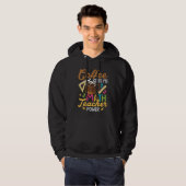 Coffee Gives Me Math Teacher Power School Educatio Hoodie (Voorkant volledig)