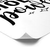 Coffee Gives Me Microbiologist Powers Poster (Hoek)