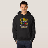 Coffee Gives Me Teacher Powers Back To School Hoodie (Voorkant volledig)