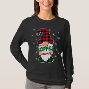 Coffee Gnome Buffalo Pset Matching Family Christm T-shirt
