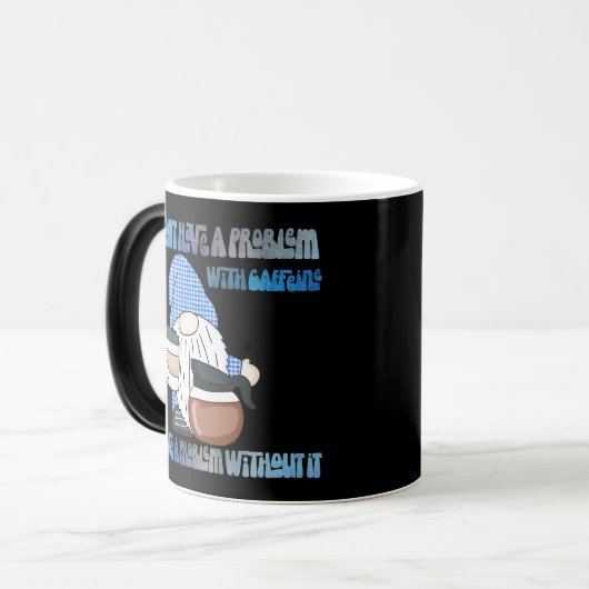 Coffee Gnome Magische Mok (Voorkant links)