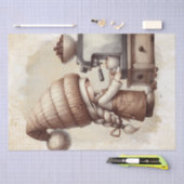 Coffee Gnome Tissuepapier (Craft)