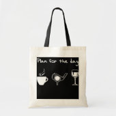 Coffee Golf Wine Funny Gift for Men Tote Bag (Voorkant)