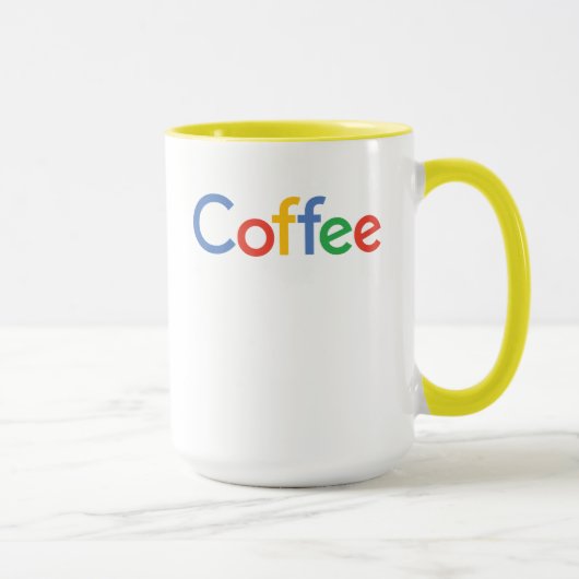 Coffee Google-Mok Mok (Rechts)
