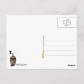 Coffee Grinder Briefkaart (Achterkant)