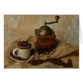 Coffee Grinder en Cup (Voorkant Horizontaal)