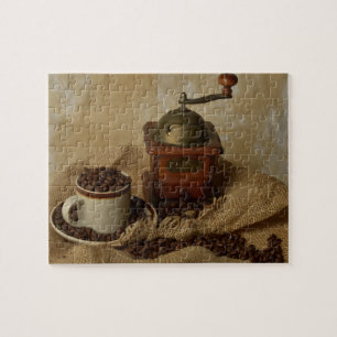 Coffee Grinder en Cup Legpuzzel
