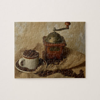 Coffee Grinder en Cup Legpuzzel