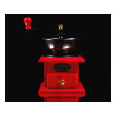 Coffee grinder foto afdruk (Voorkant)