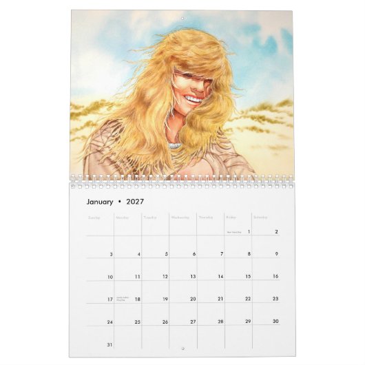 COFFEE GRINDER Jpec, Art of, Sonya, 2011 Kalender (Jan 2027)