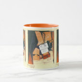 Coffee Grinder van Juan Gris,  Cubistische kunst Mok (Midden)