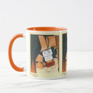 Coffee Grinder van Juan Gris,  Cubistische kunst Mok