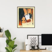 Coffee Grinder van Juan Gris, Cubistische kunst Poster (Thuiskantoor)