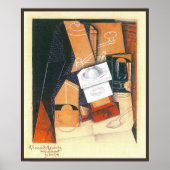 Coffee Grinder van Juan Gris,  Cubistische kunst Poster (Voorkant)