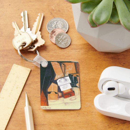 Coffee Grinder van Juan Gris,  Cubistische kunst Sleutelhanger (Bureau)