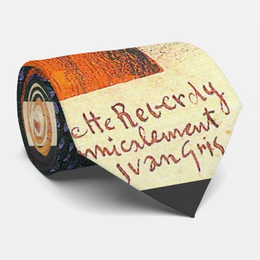 Coffee Grinder van Juan Gris,  Cubistische kunst Stropdas (Opgerold)