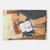 Coffee Grinder van Juan Gris,  Cubistische kunst Theedoek (Horizontaal)