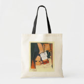 Coffee Grinder van Juan Gris,  Cubistische kunst Tote Bag (Voorkant)