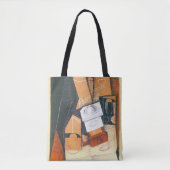 Coffee Grinder van Juan Gris,  Cubistische kunst Tote Bag (Voorkant)