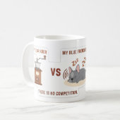 Coffee Grinder vs My Frenchie Koffiemok (Voorkant links)