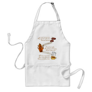 Coffee Haiku Apron Standaard Schort