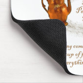 Coffee Haiku Mousepad Muismat (Hoek)