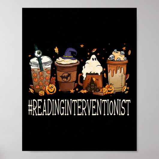 Coffee Halowe, Herfst voor Interventionist Horror, Poster (Voorkant)