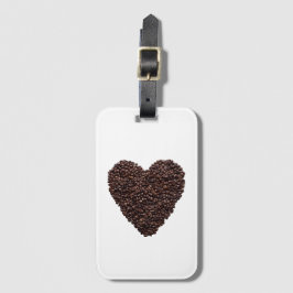 Coffee Heart Bagagelabel