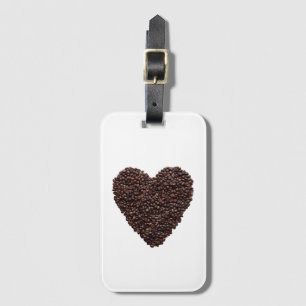 Coffee Heart Bagagelabel