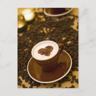 Coffee Heart Briefkaart